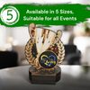 Grove Custom Printed Logo Cup Real Wood Trophy
