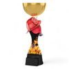 Vancouver Firefighter Helmet and Hose Gold Cup Trophy