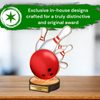 Grove Tenpin Bowling Real Wood Trophy