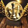 Holt Classic Chess Wood Trophy