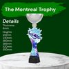 Montreal Luge Silver Cup Trophy