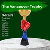 Vancouver Boxing Gloves Gold Cup Trophy