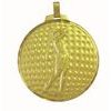 Diamond Edged Female Golf Ball Gold Medal