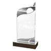 United Acrylic Wood Classic Floorball Trophy