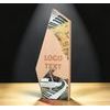 Galena Piano Metal & Wood Trophy