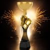 Vancouver Classic Boxing Gloves Gold Cup Trophy