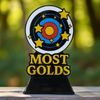 Roswell Archery Most Golds Trophy