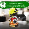 Grove Firefighter Real Wood Trophy