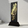 Shadowline Badminton Winner Trophy – Stainless Steel Award