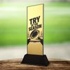 Shadowline Rugby Try of the Season Trophy – Stainless Steel Award