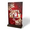 Sherwood Dasher Santa Run Eco Friendly Wooden Trophy