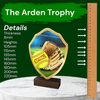 Arden Softball Real Wood Shield Trophy