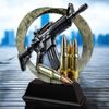 Onyx Stainless Steel AK47 Shooting Trophy