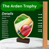 Arden Cricket Real Wood Shield Trophy
