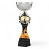 Montreal Firefighter Helmet and Mask Silver Cup Trophy