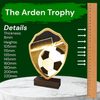 Arden Classic Football Real Wood Shield Trophy
