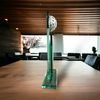 Shive Engraved Glass Golf Award