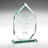 Zeta Jade Glass Award in Wooden Case