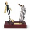 Barcelona Football Player Goal Metal Trophy