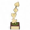 Leon Playing Cards Suits Handmade Metal Trophy