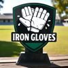 Pavilion Iron Gloves Wicket Keeper Cricket Trophy