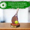 Grove Tennis Real Wood Trophy