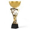Triple Star Classic Poker Cards Gold Trophy Cup