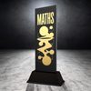 Shadowline School Maths Trophy – Stainless Steel Award