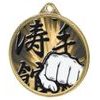 Martial Arts Fist Classic Texture 3D Print Gold Medal