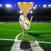 Vancouver Rugby Ball and Goal Gold Cup Trophy