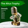 Altus Classic Singing Microphone Trophy