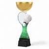 Vancouver Badminton Racket and Shuttlecock Gold Cup Trophy