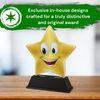Mini Star Happy Face Trophy
