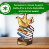 Grove Academia Knowledge Real Wood Trophy
