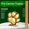 Cannes Classic Dog Paw Trophy