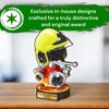 Grove Firefighter Real Wood Trophy