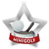 Mini Golf Mini Star Silver Medal