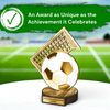 Grove Classic Football Ball Real Wood Trophy