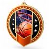 Sentinel Basketball Stainless Steel Medal