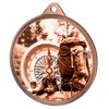 Hiking and Mountaineering Classic Texture 3D Print Bronze Medal