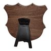 Heraldic Mahogany Birchwood Logo Insert Shield