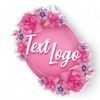 Custom Made Flower Power Logo Acrylic Medal