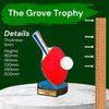 Grove Table Tennis Ping Pong Real Wood Trophy