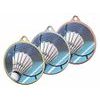 Hercules Texture Print Badminton Medal