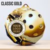 Dodeca Pickleball Stainless Steel Logo Insert Medal