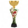 Triple Star Amercian Football Gold Trophy Cup