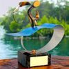 Galicia Fly Fishing Handmade Metal Trophy