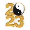 Martial Arts Yin Yang 2023 Acrylic Medal