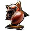 Liano Metal & Acrylic American Football Star Trophy