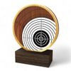 Holt Colour Shooting Target Real Wood Trophy